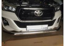 Защита переднего бампера d76 для Toyota Hilux Ecsclusive (2018-)